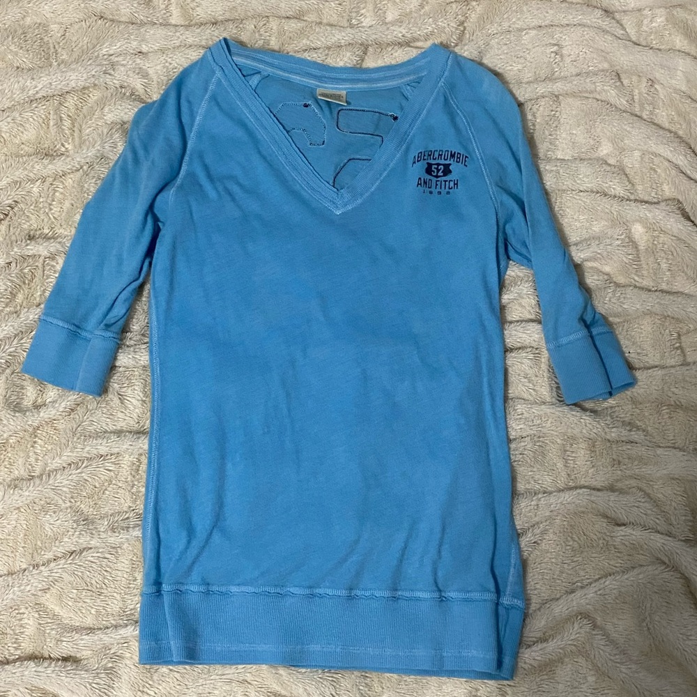 Abercrombie and Fitch 3/4 sleeve top